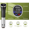 Aquecedor - Circulador de Imersão Wancle Sous Vide IPX7 - Precisão Profissional para Cozimento Perfeito e Suculento - Image 5