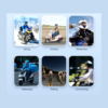 Intercomunicador Bluetooth 5.3 Kebidumei YP10 para Capacetes - motociclistas - ciclistas - Jet Sky - Image 2